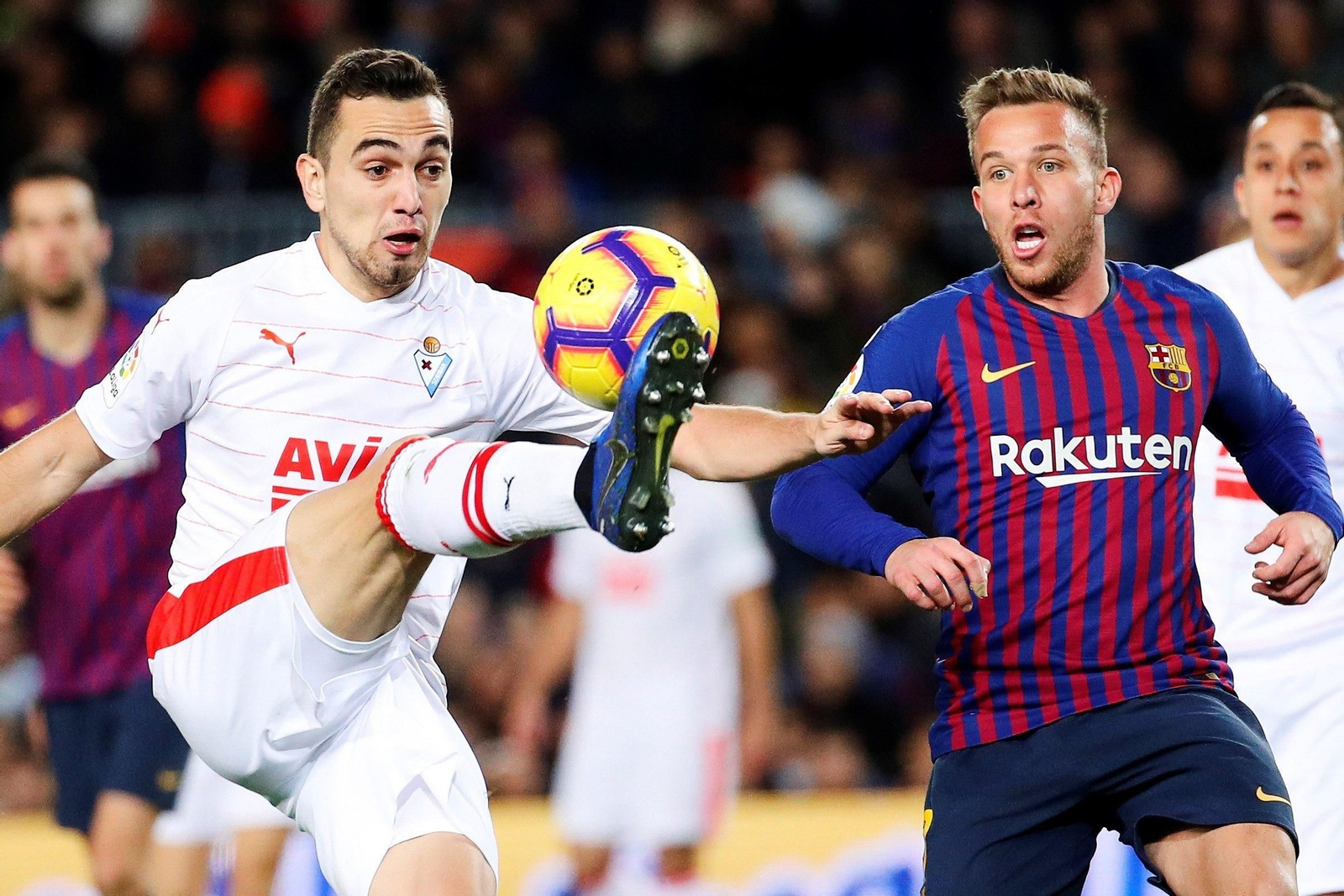 El Barcelona-Eibar, en imágenes