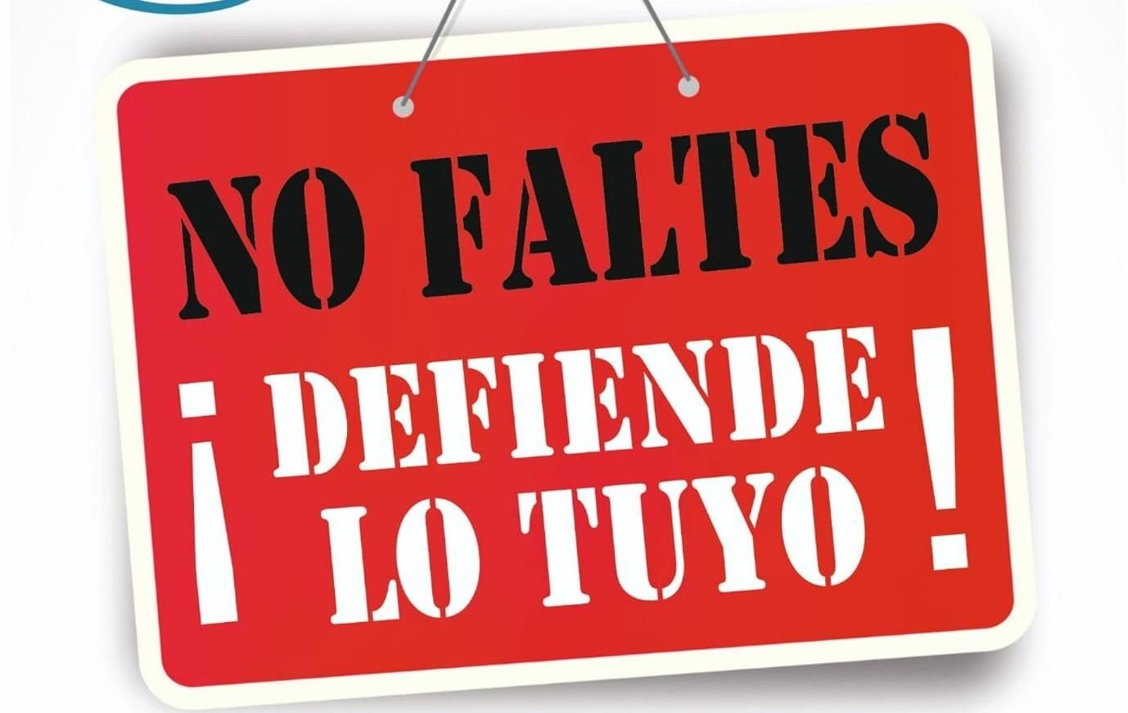 Parte del cartel de la concentración convocada por la Asociación de Empresarios de Chipiona (Acitur).