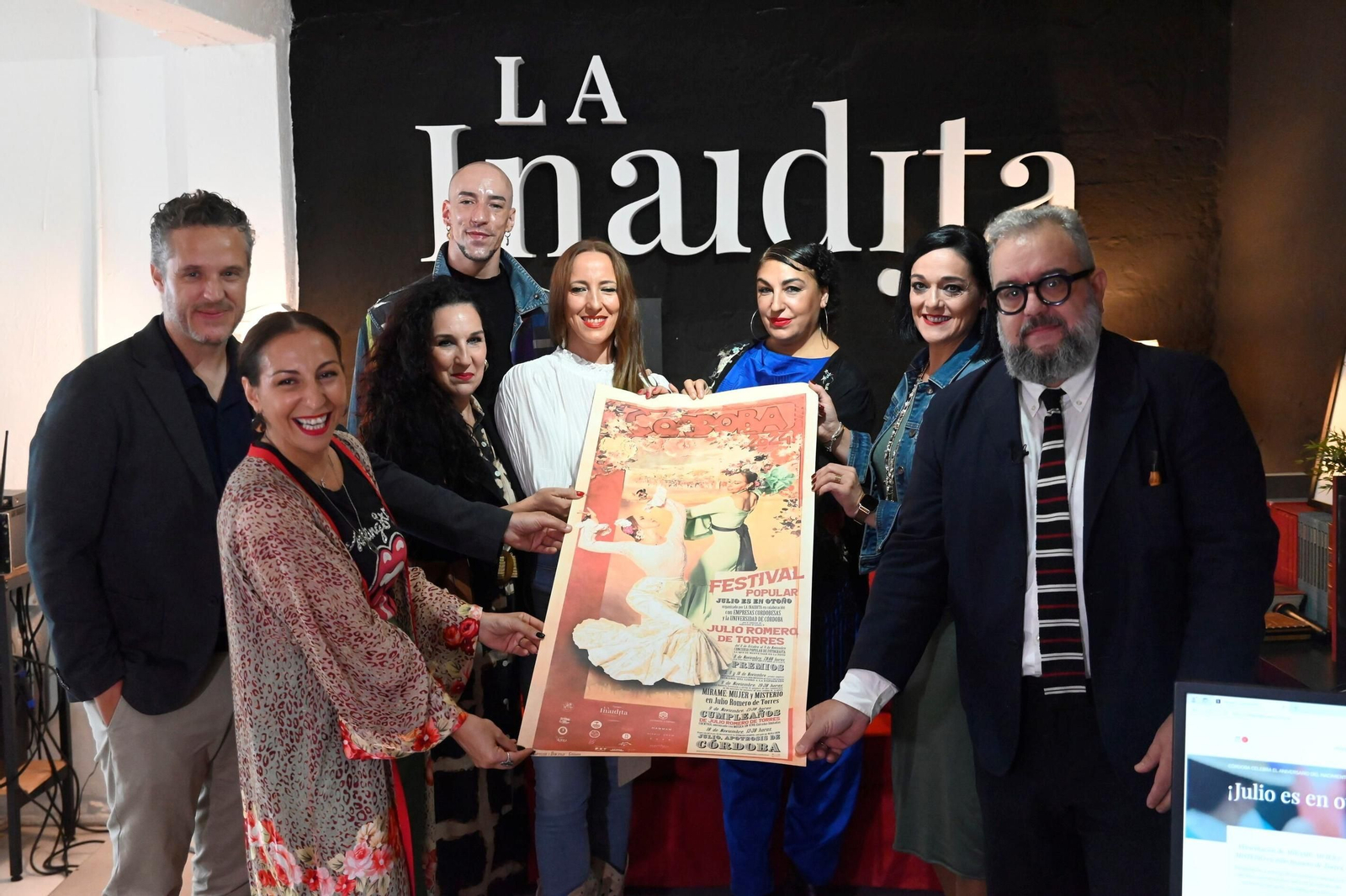 Presentación del festival popular 'Julio es en otoño ' en Córdoba.