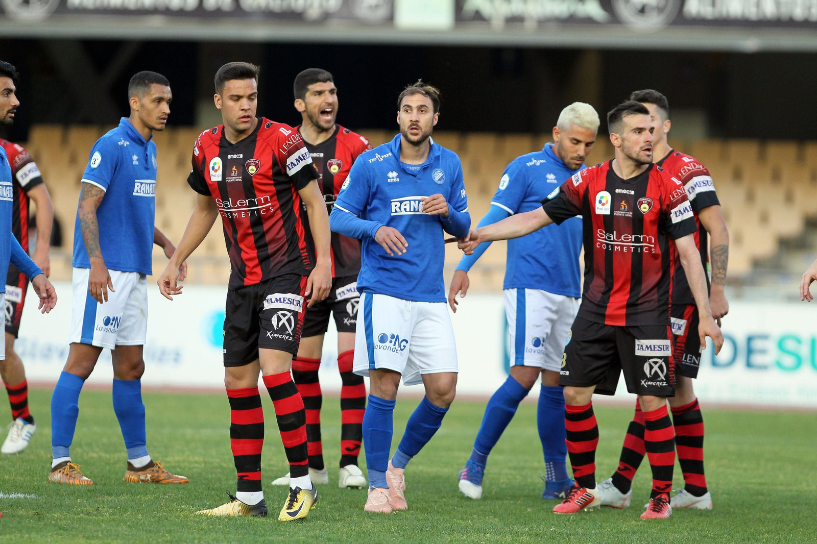 Tamayo jugó los últimos veinticinco minutos del partido ante el Puente Genil.
