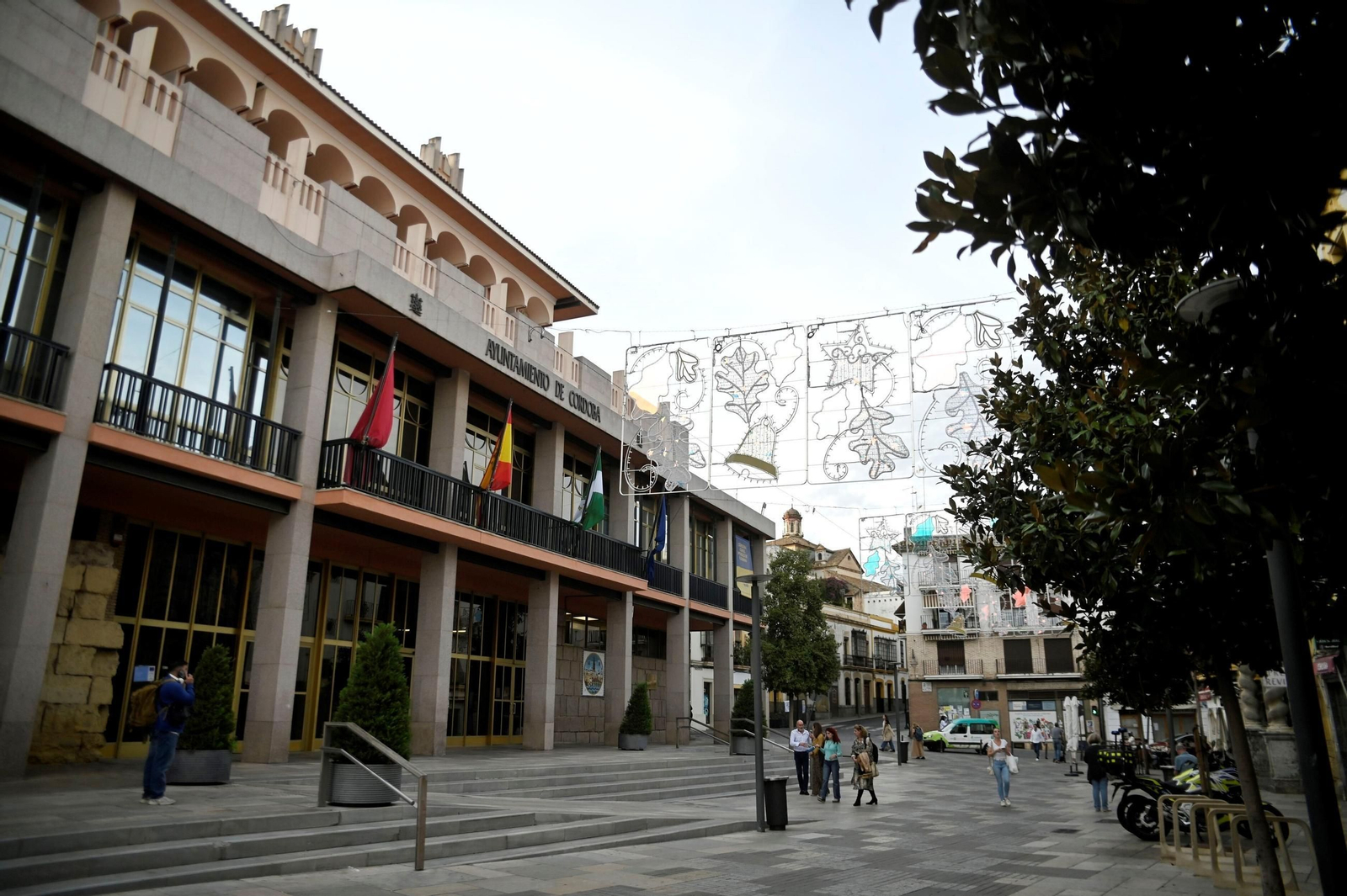 Luces de Navidad en el centro de Córdoba