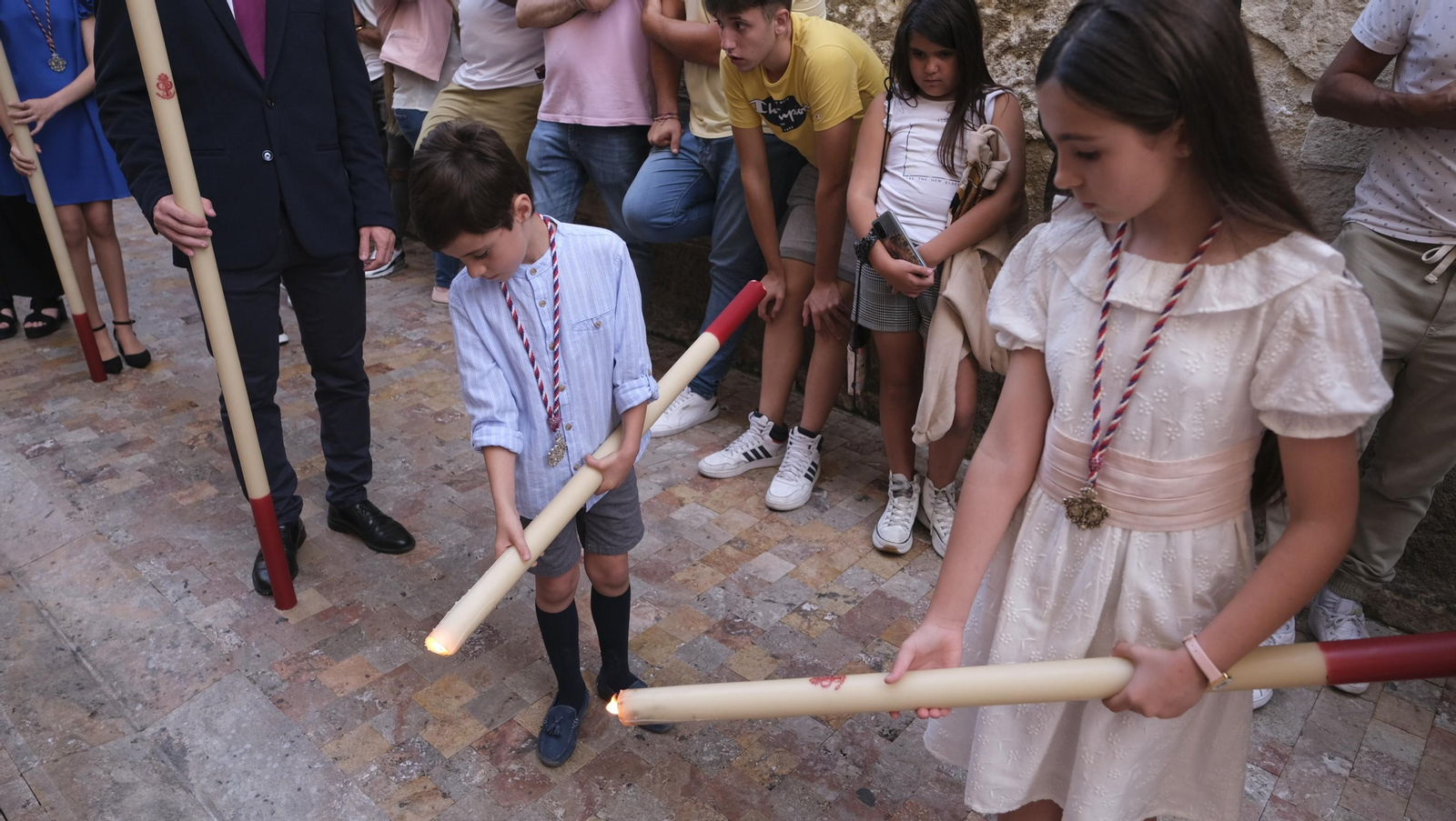 Imágenes de la salida extraordinaria de Jesús Cautivo de Medinaceli, por su 75 aniversario, Almería