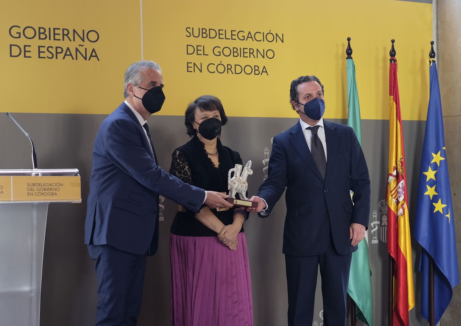 Las fotografías de la entrega de los premios Plaza de la Constitución 2020