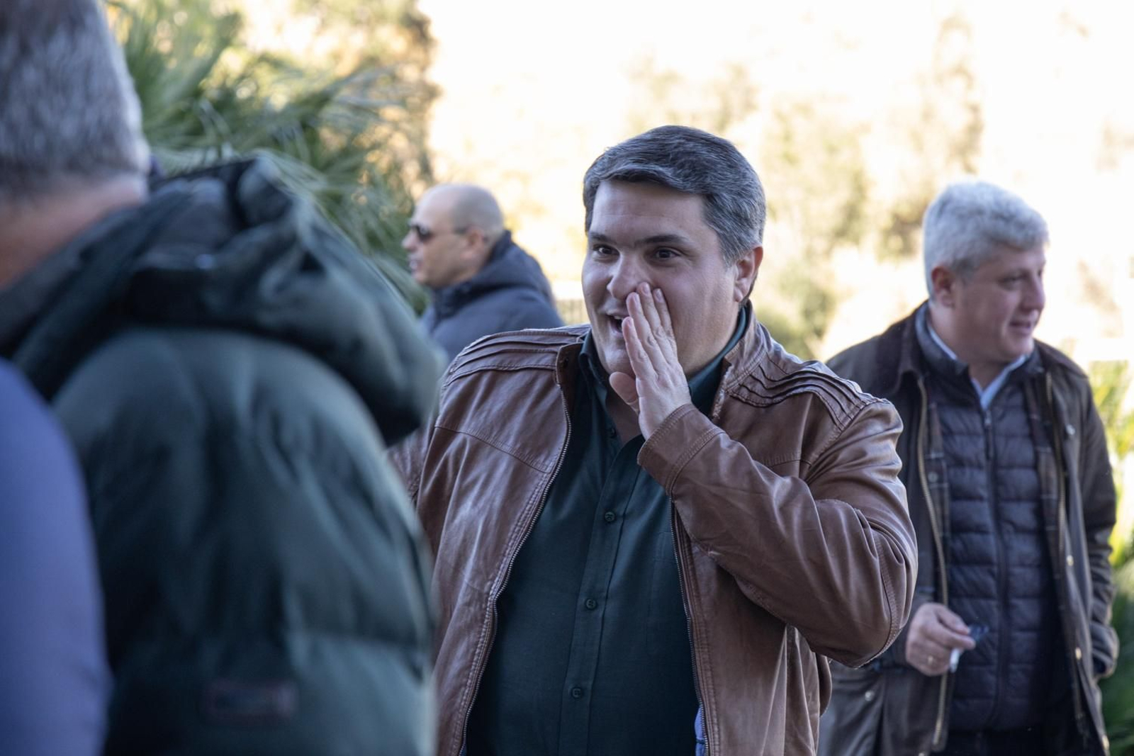 Las imágenes del comité director del PSOE en Jaén