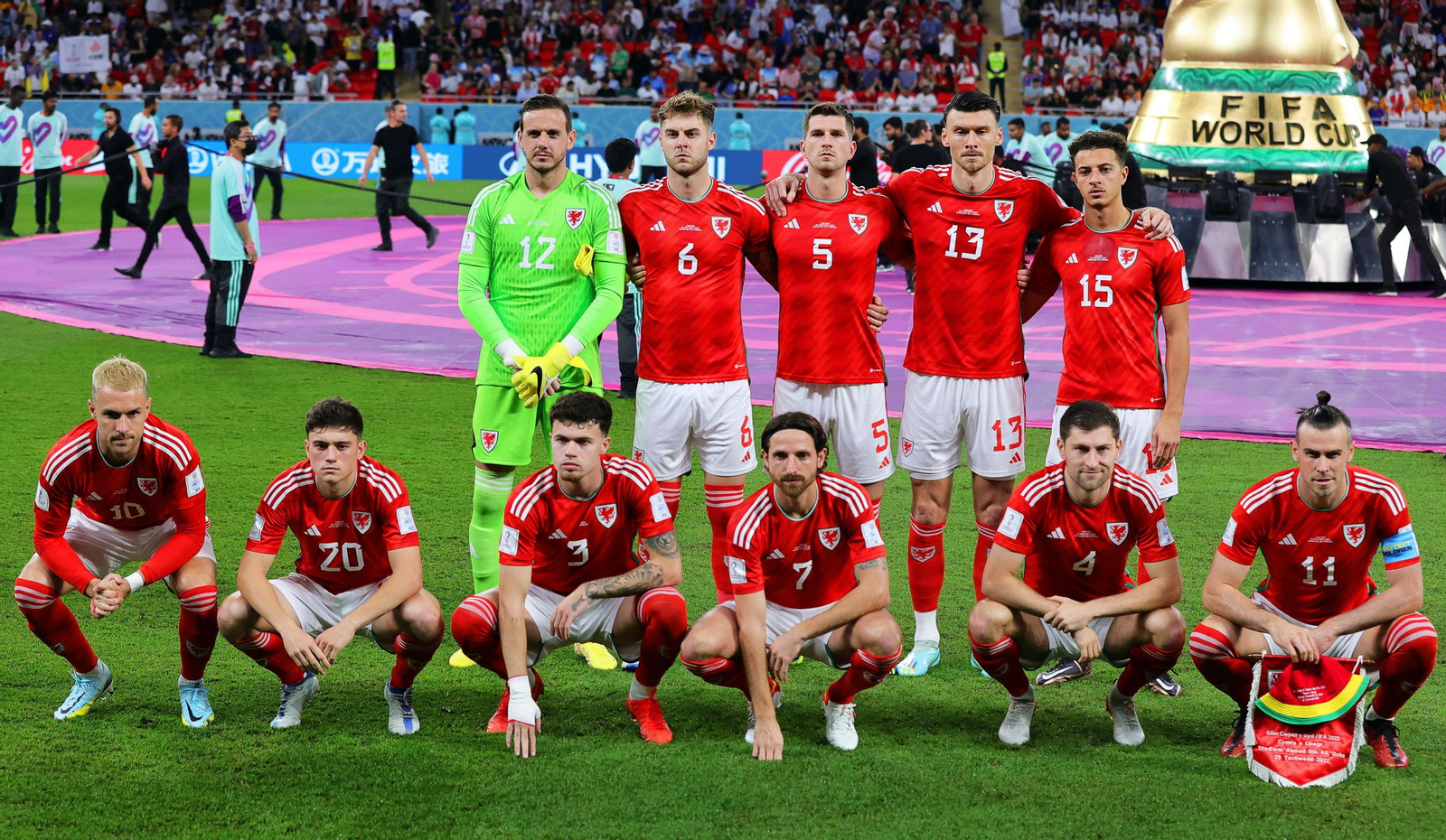 Las imágenes del Gales -Inglaterra del Mundial de Qatar