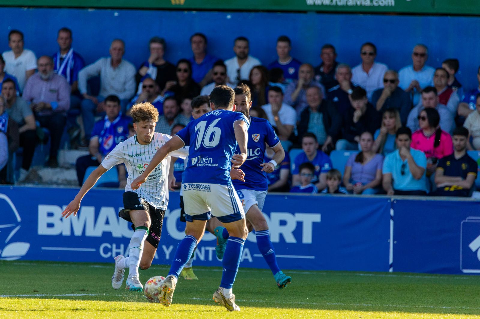 Las imágenes de la afición del Córdoba CF en Linares