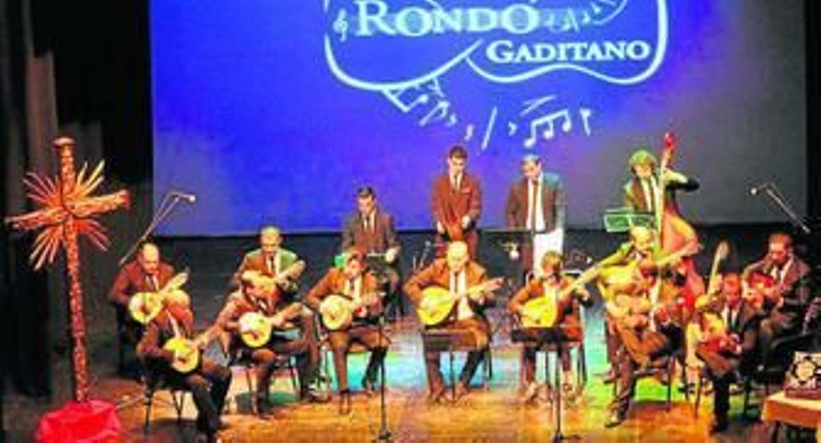 El grupo Rondó Gaditano en una de sus actuaciones.