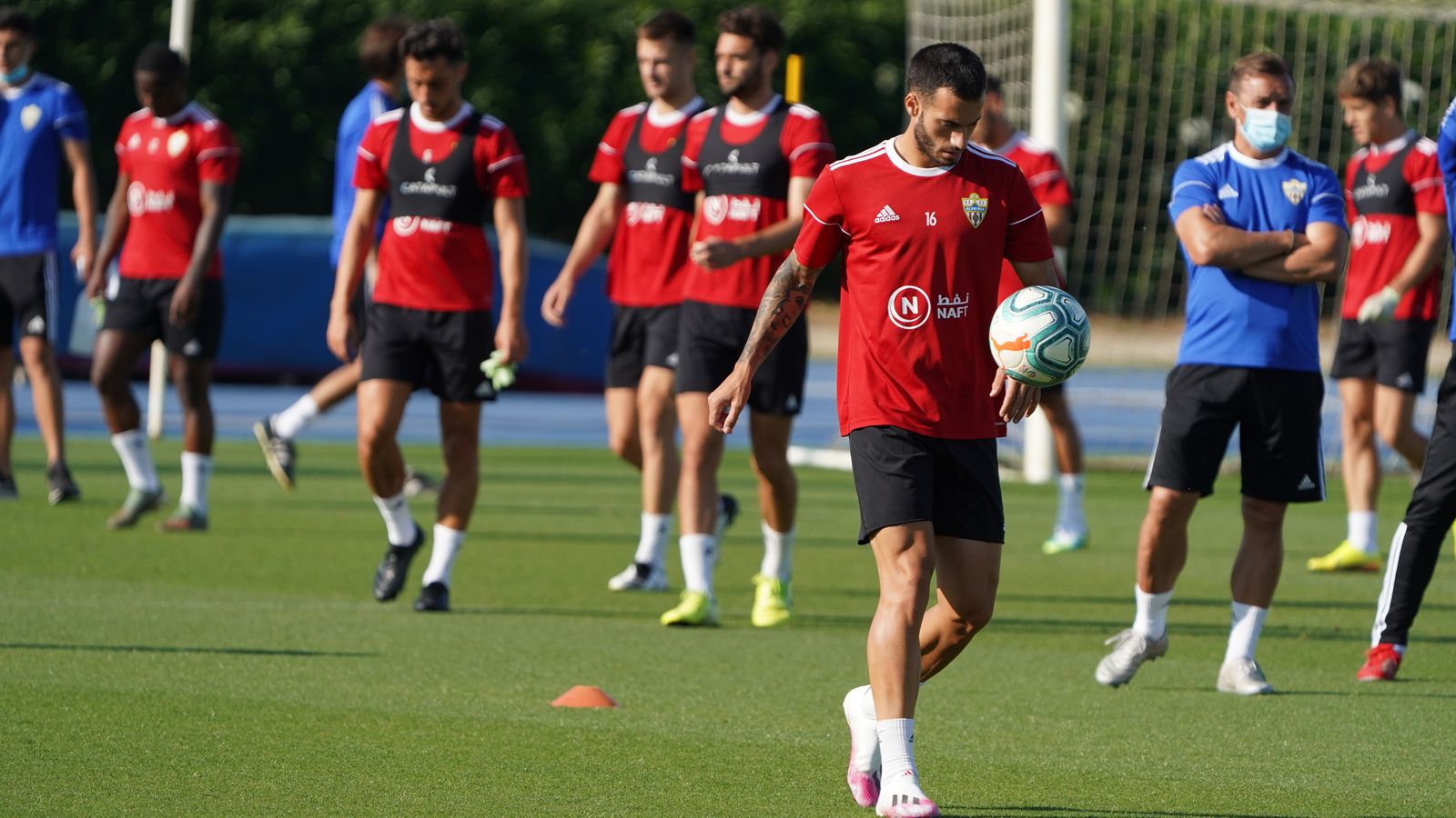 Lazo se lesionó en el primer duelo tras la pandemia en Albacete
