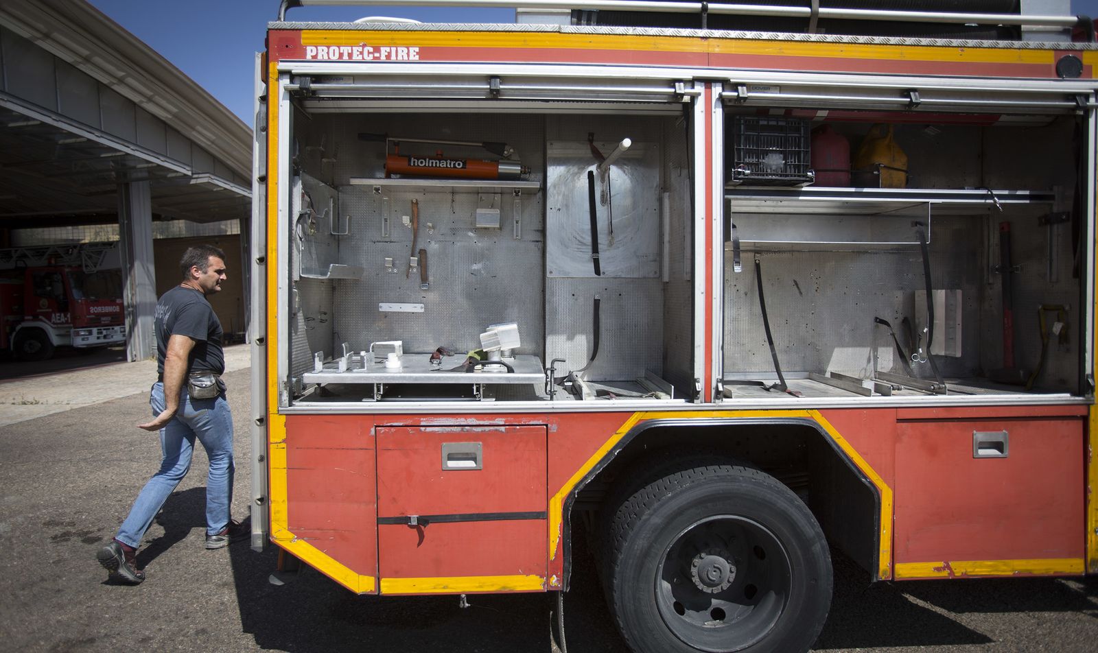 Las imágenes del Parque de Bomberos de Mairena del Aljarafe