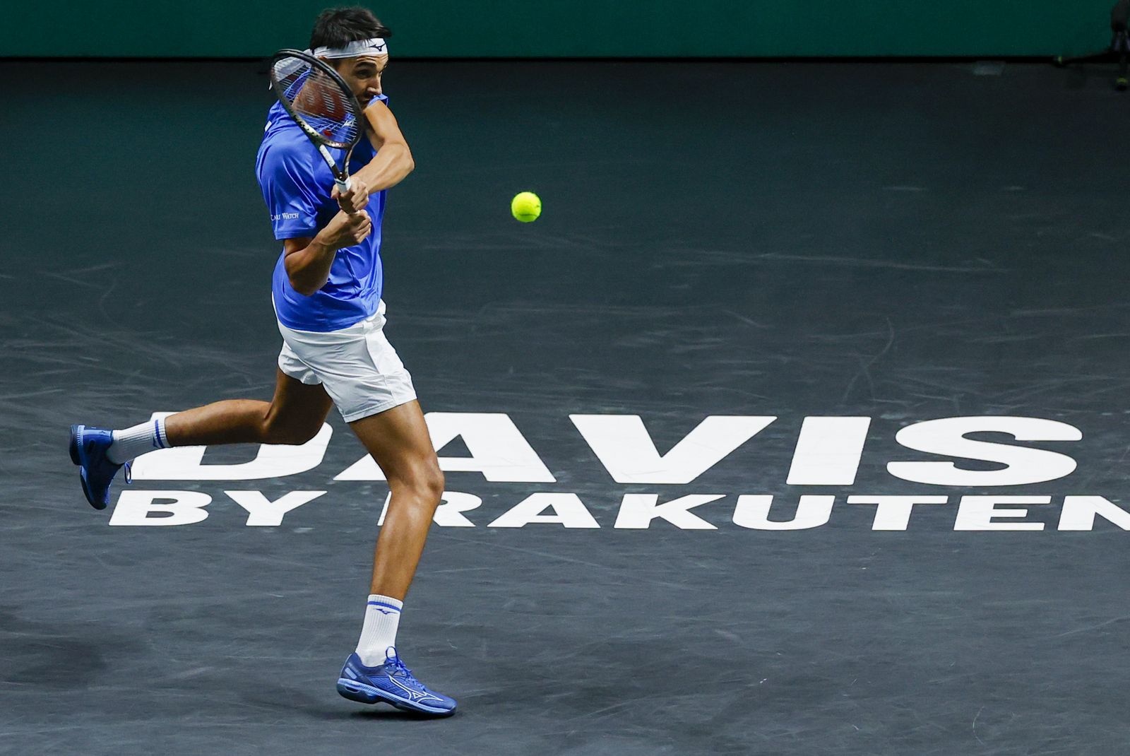 Denis Shapovalov - Lorenzo Sonego, en la Copa Davis de Málaga