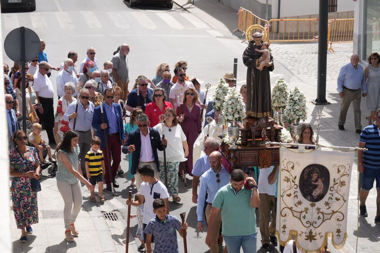 Las mejores imágenes de la procesión de San Antonio en Pozoblanco