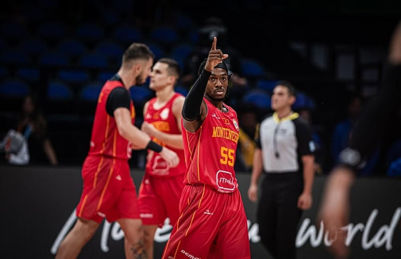 Kendrick Perry, en el debut de Montenegro en el Mundial