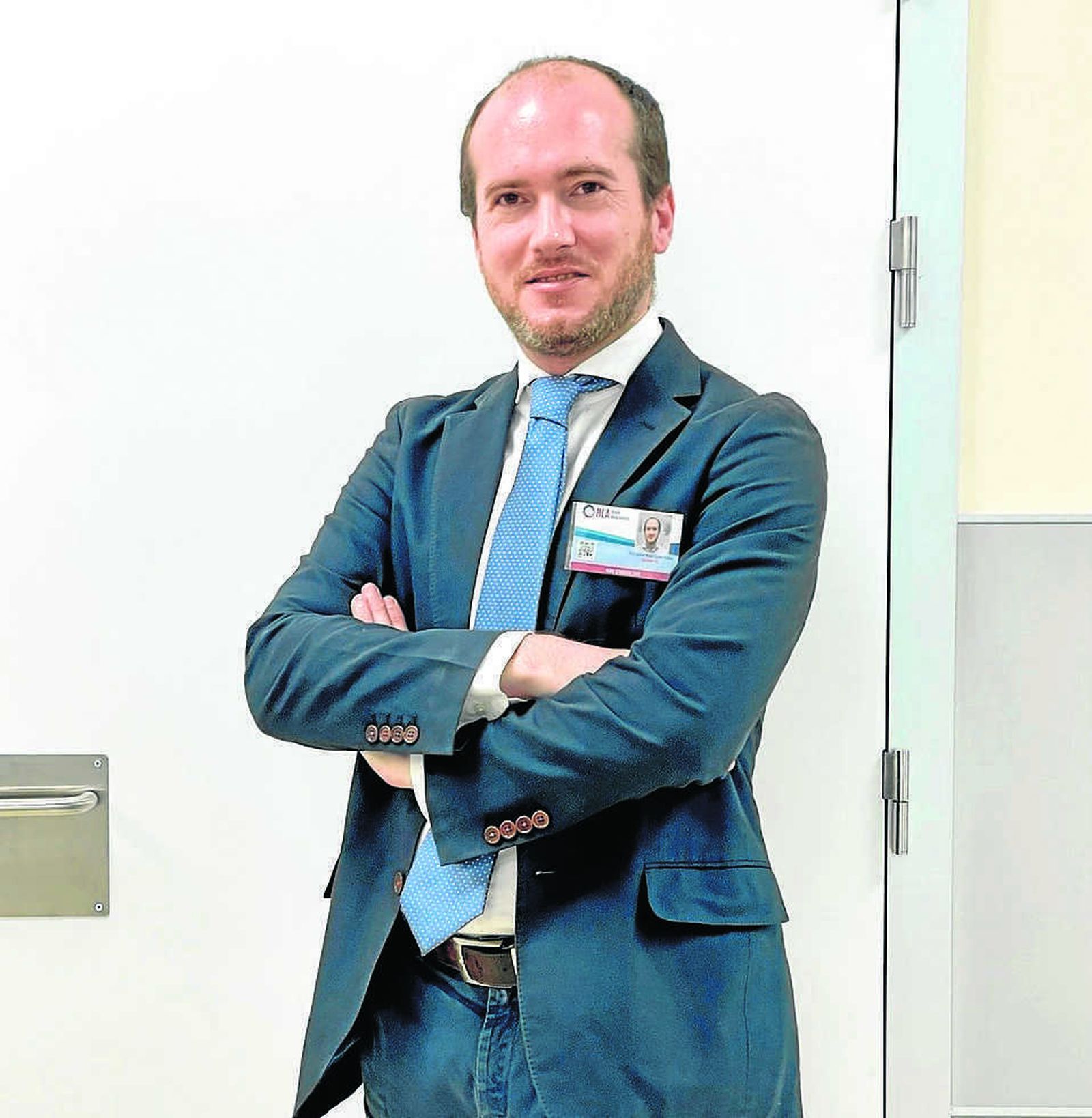 Javier Rodríguez Alday, gerente del Centro Médico Asisa