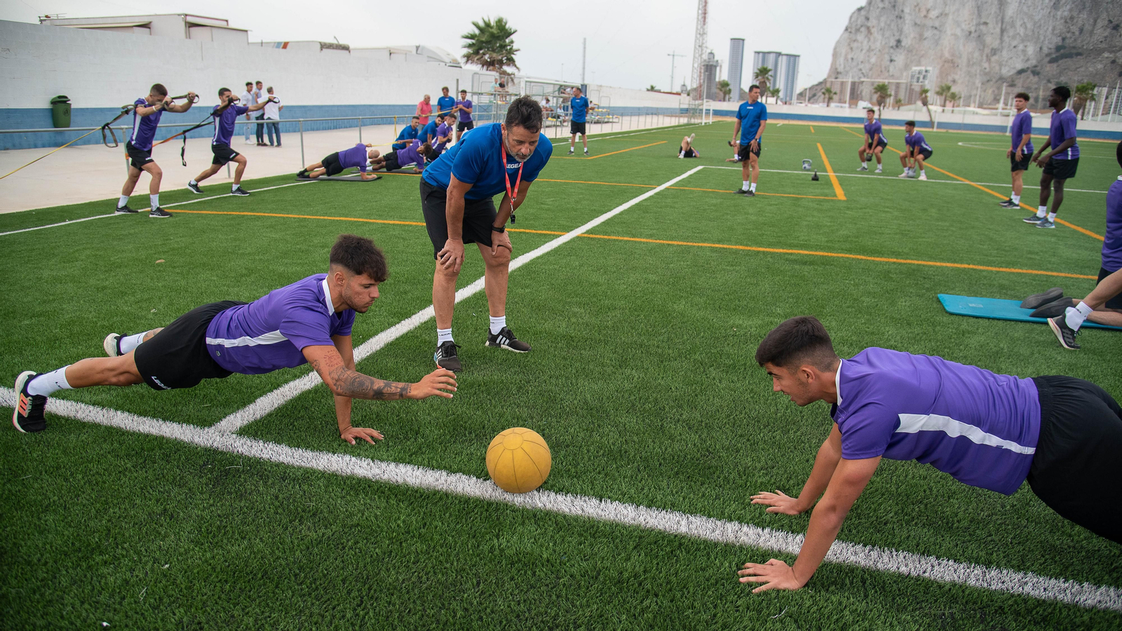 Las fotos de inicio de la pretemporada de la Balona