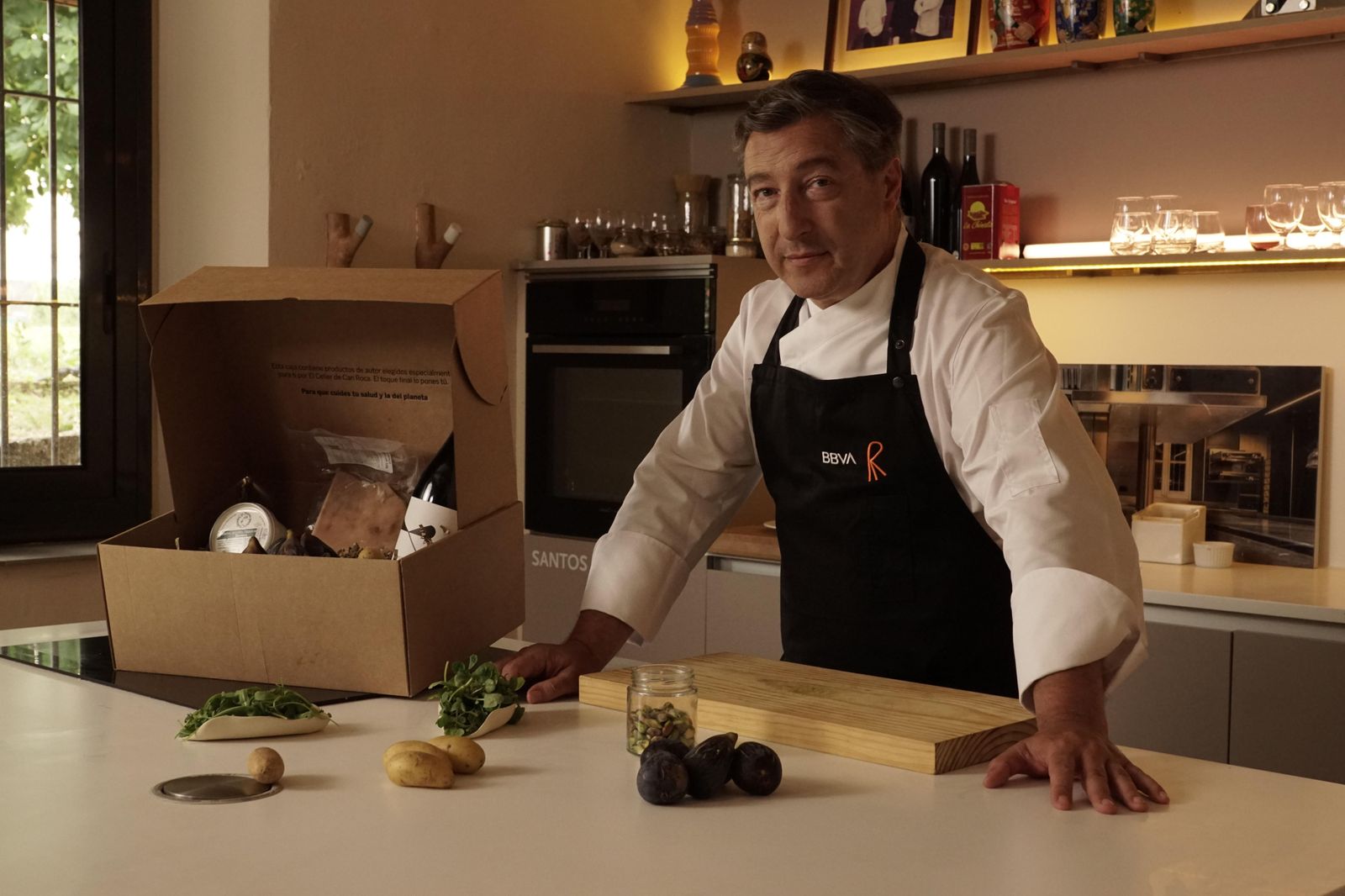 Joan Roca en la cocina