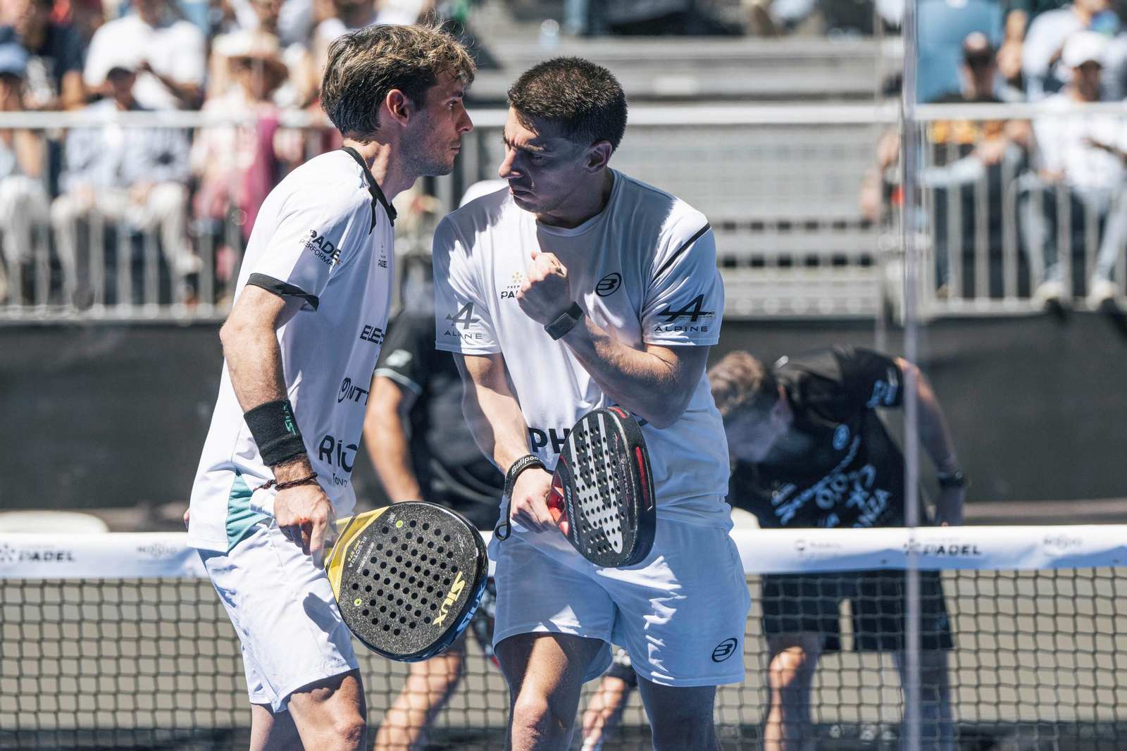 Las mejores imágenes de las semifinales de pádel en el Estadio de la Cartuja