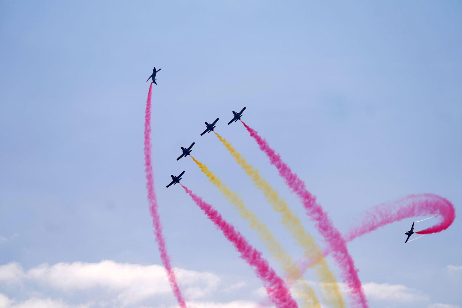 El Festival Aéreo de Torre del Mar, en fotos