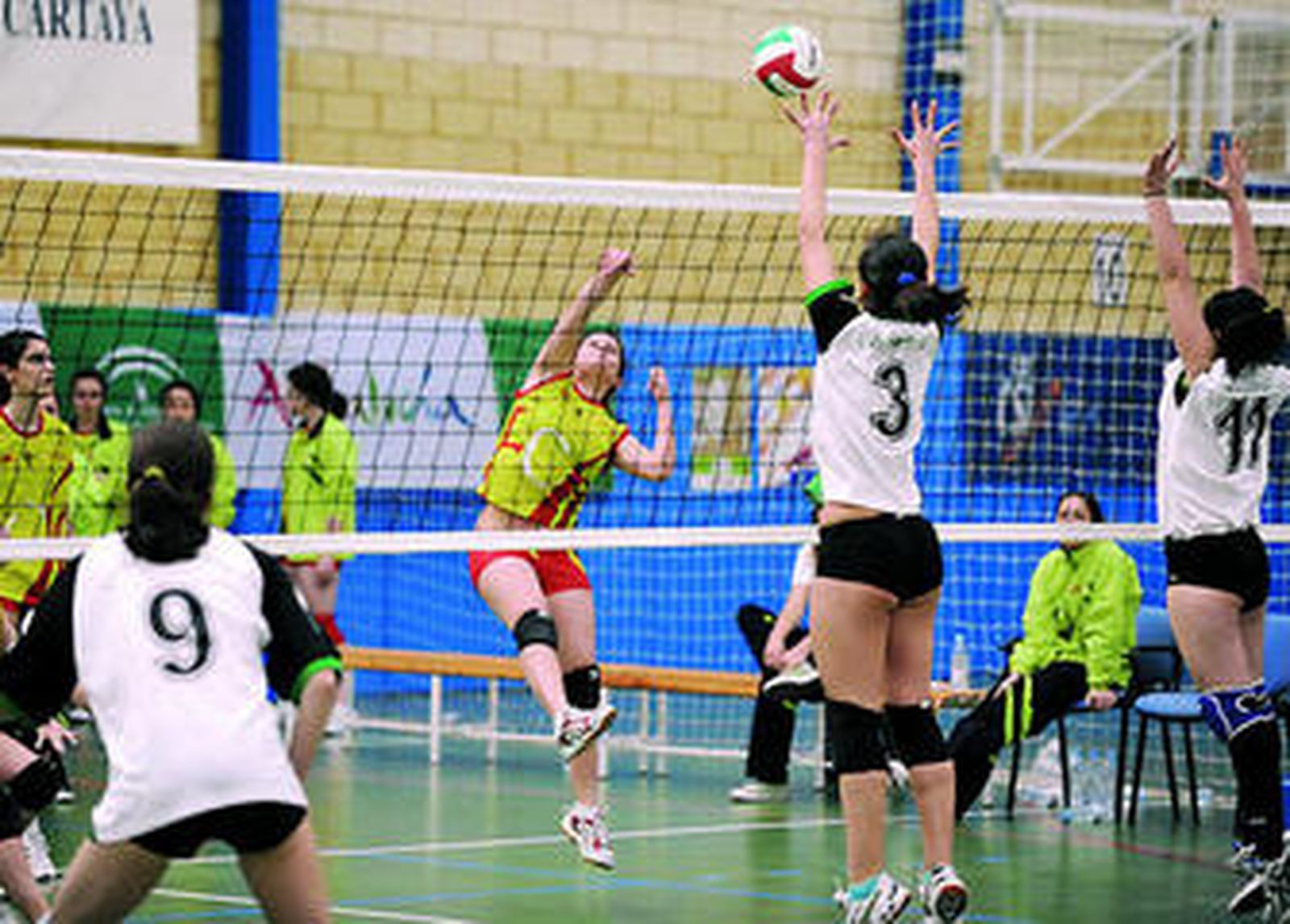 Encuentros disputados por los combinados andaluces en la jornada inaugural.