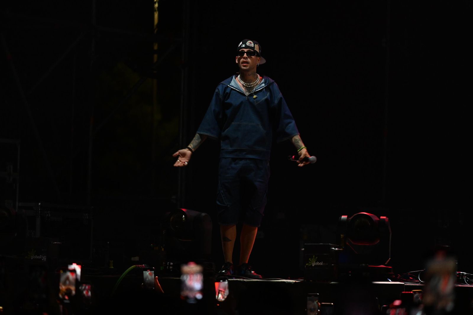 Las imágenes del concierto de Maikel Delacalle en las Fiestas Colombinas de Huelva