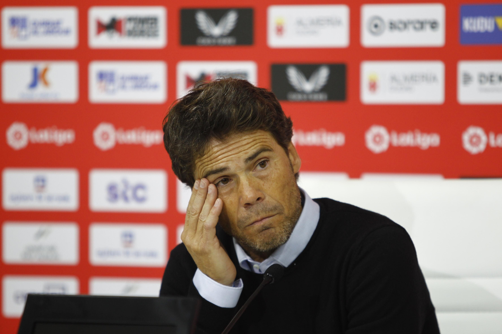 Imágenes de la victoria de la U.D. Almería ante el F.C. Barcelona