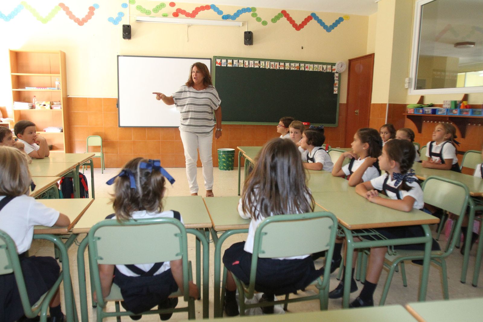 la vuelta al cole en los colegios de Huelva en Imágenes