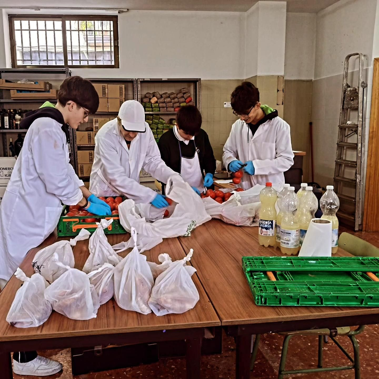 Catering del proyecto Jaén Solidario.