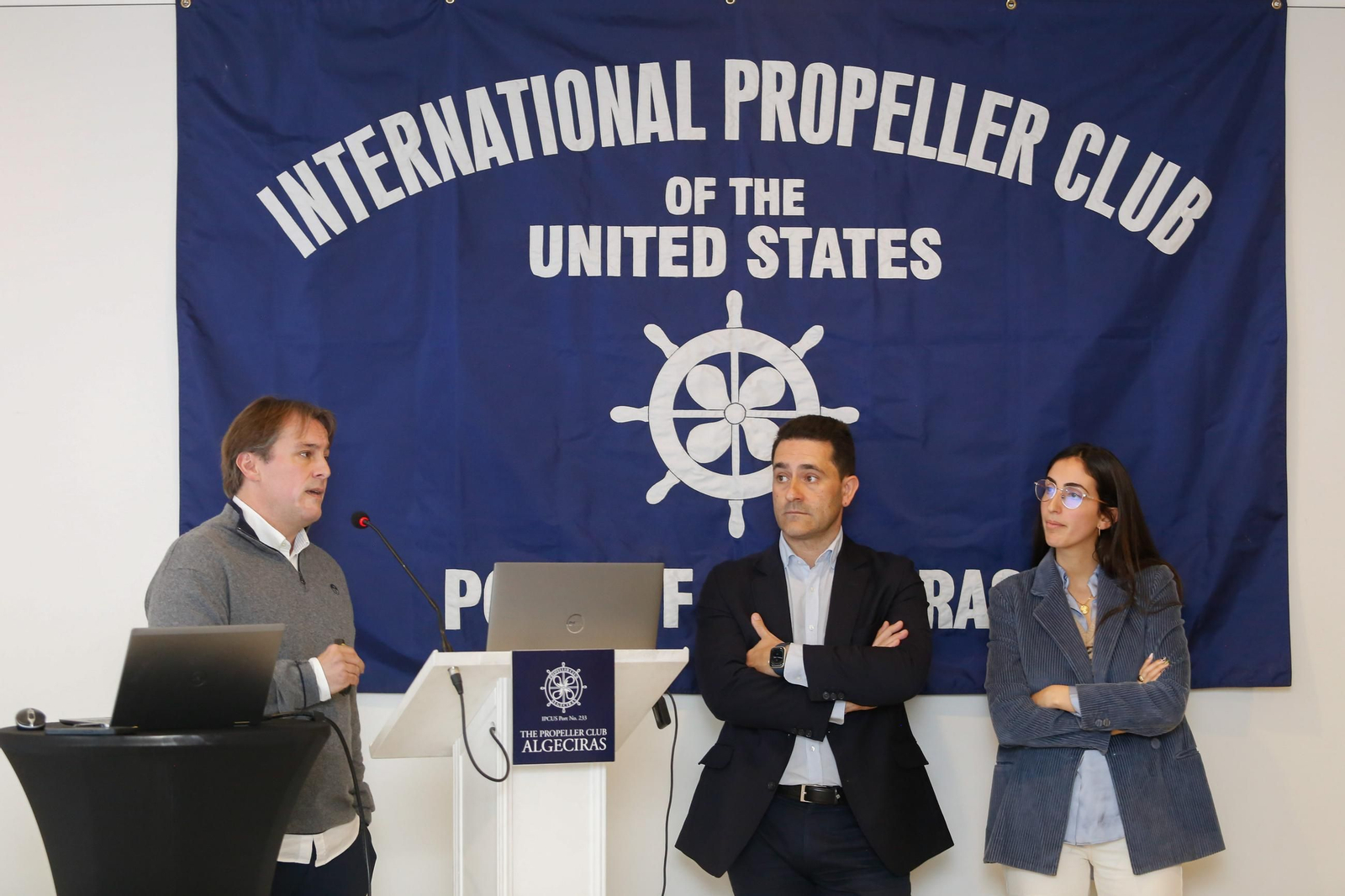 Las fotos del almuerzo coloquio del Propeller Club de Algeciras con Óscar Pernía