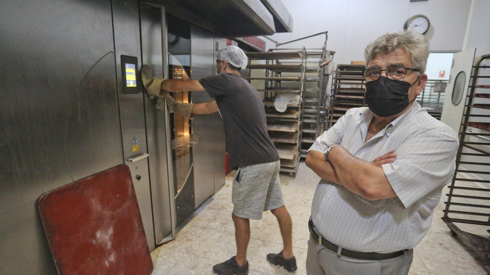 Enrique Huertas, de la panificadora Nuestra Señora de Gracia