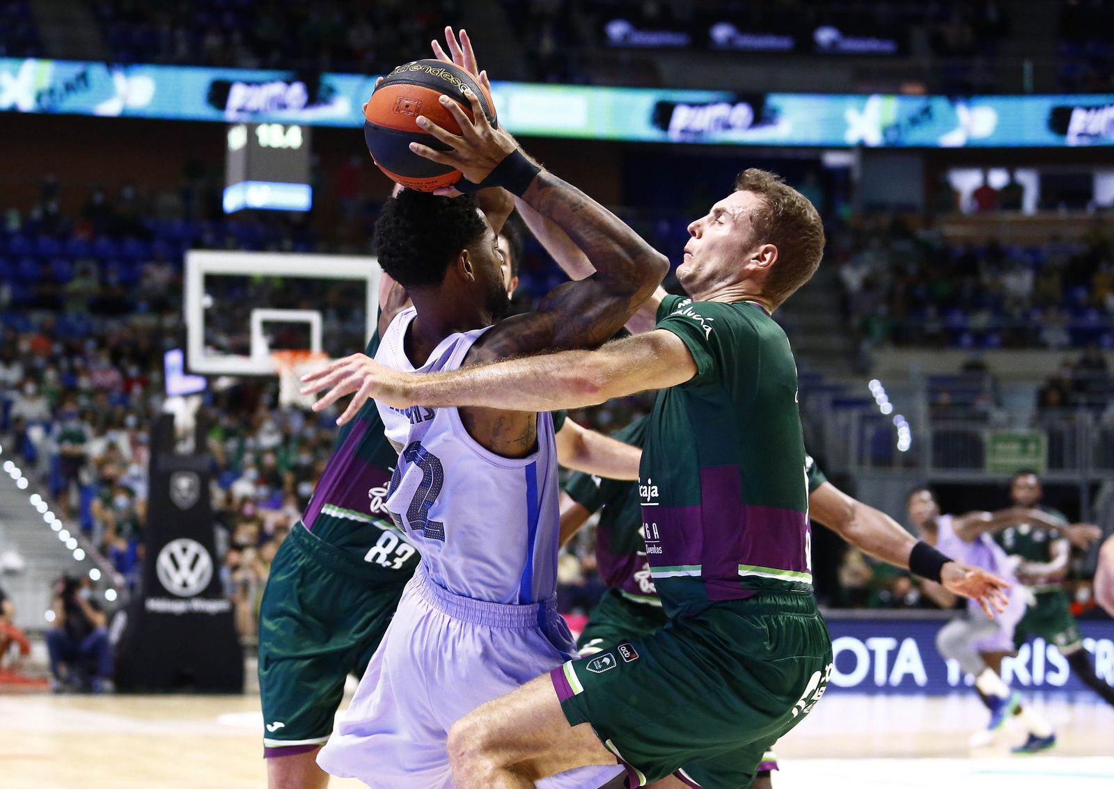 Las fotos del Unicaja-Barça