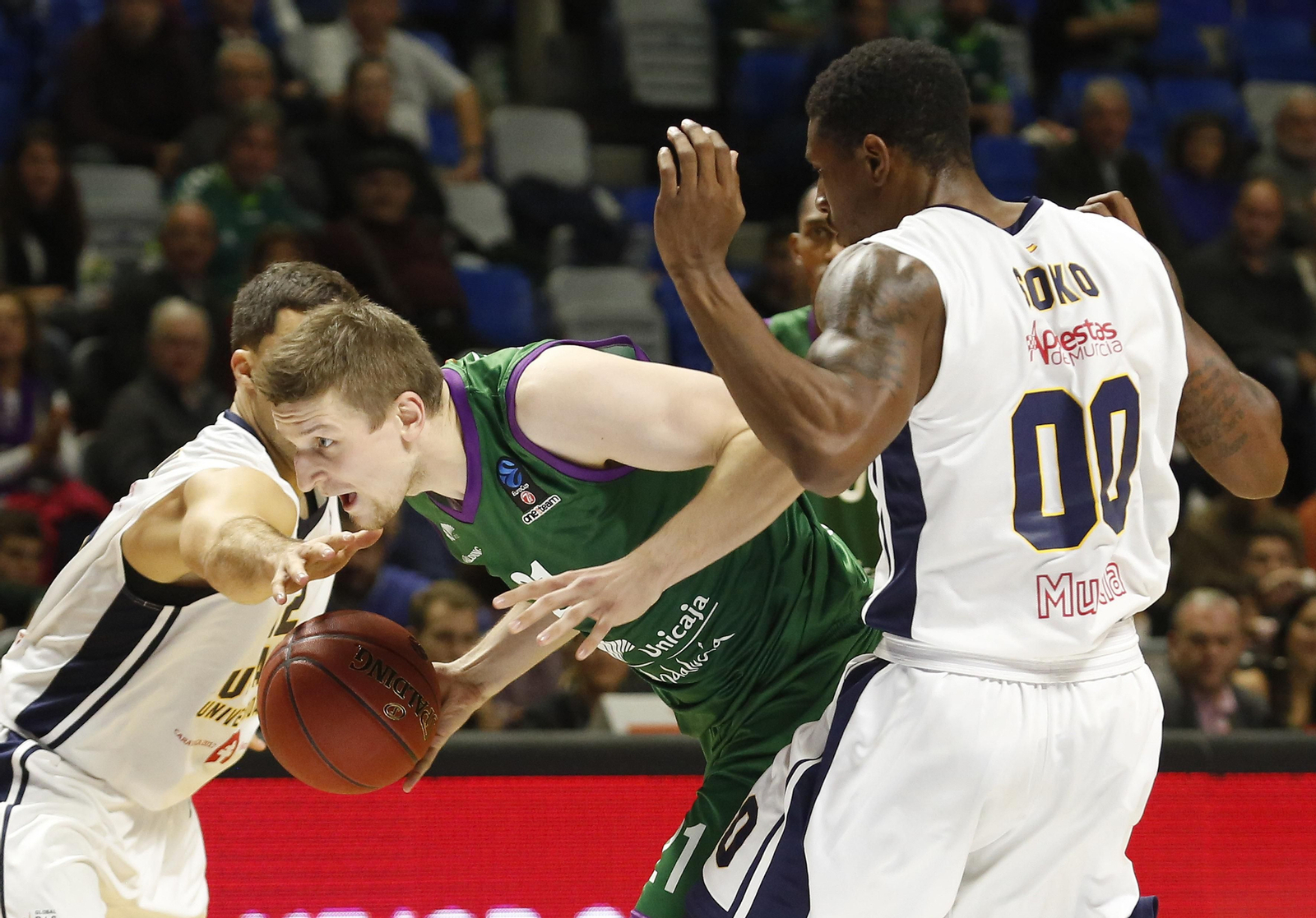 Los cinco años de Adam Waczynski en el Unicaja, en fotos