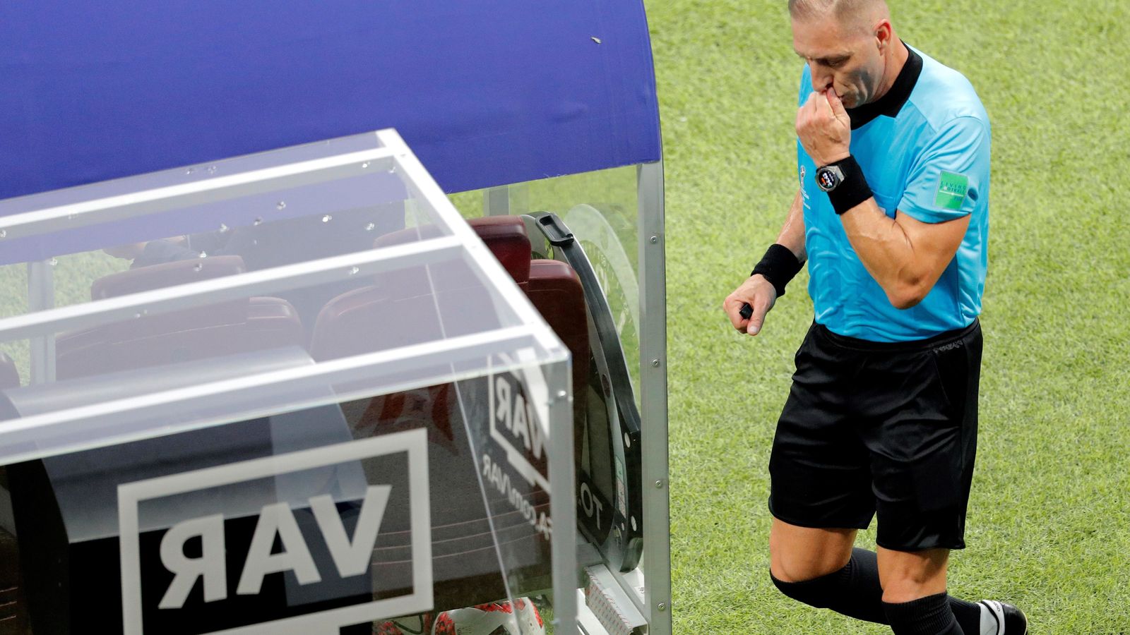 El VAR, uno de los principales protagonistas del torneo