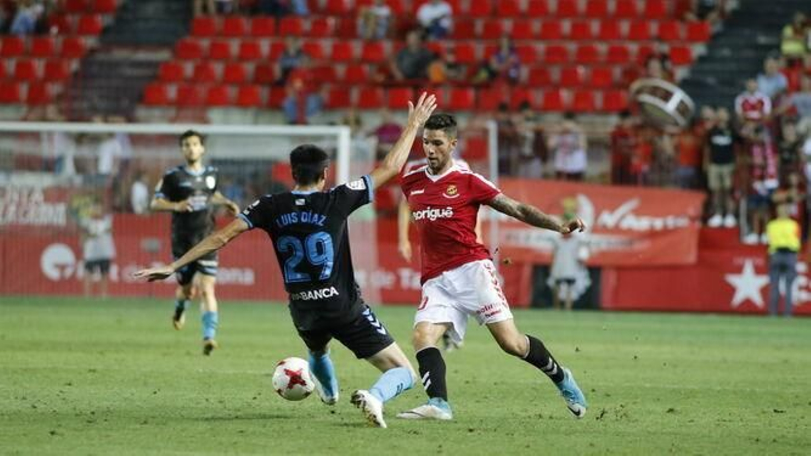 Tete Morente, durante su etapa en el Nástic