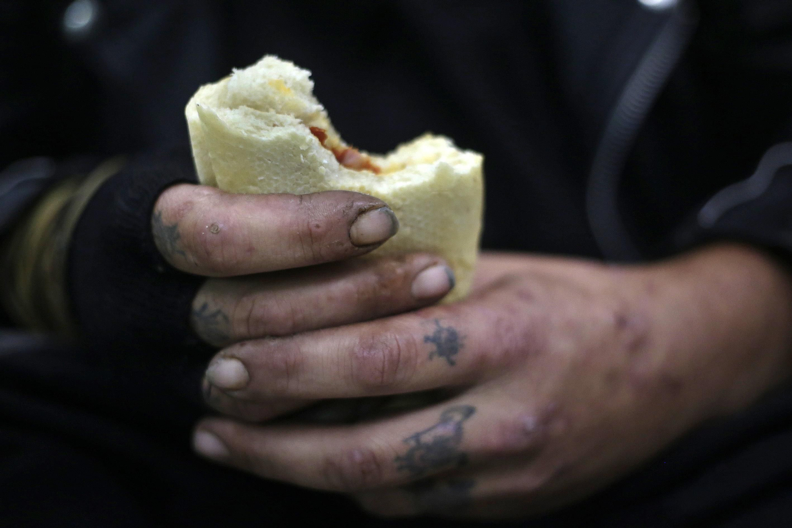 Reportaje gráfico sobre los sin techo