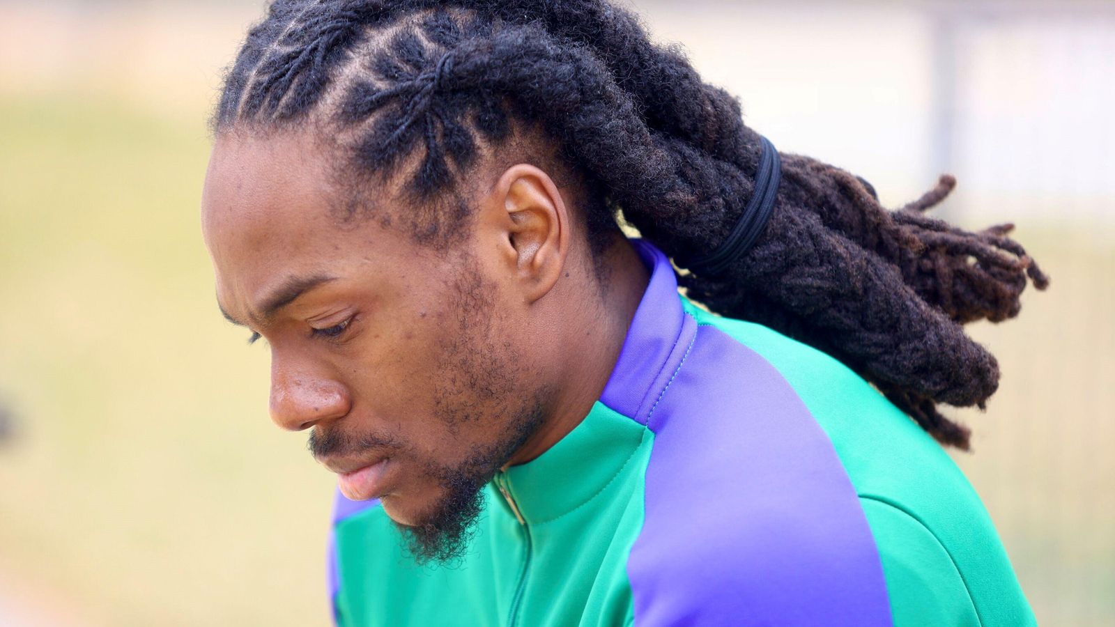 Kendrick Perry, durante la entrevista.