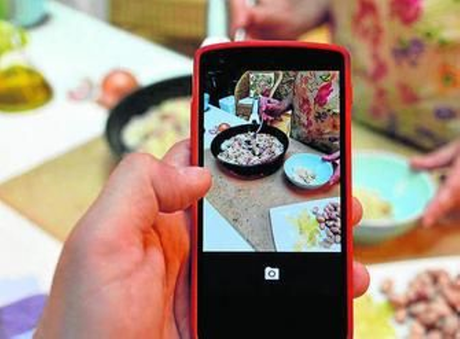 Al chef Heston Blumenthal no le gusta que se hagan fotos en su restaurante.