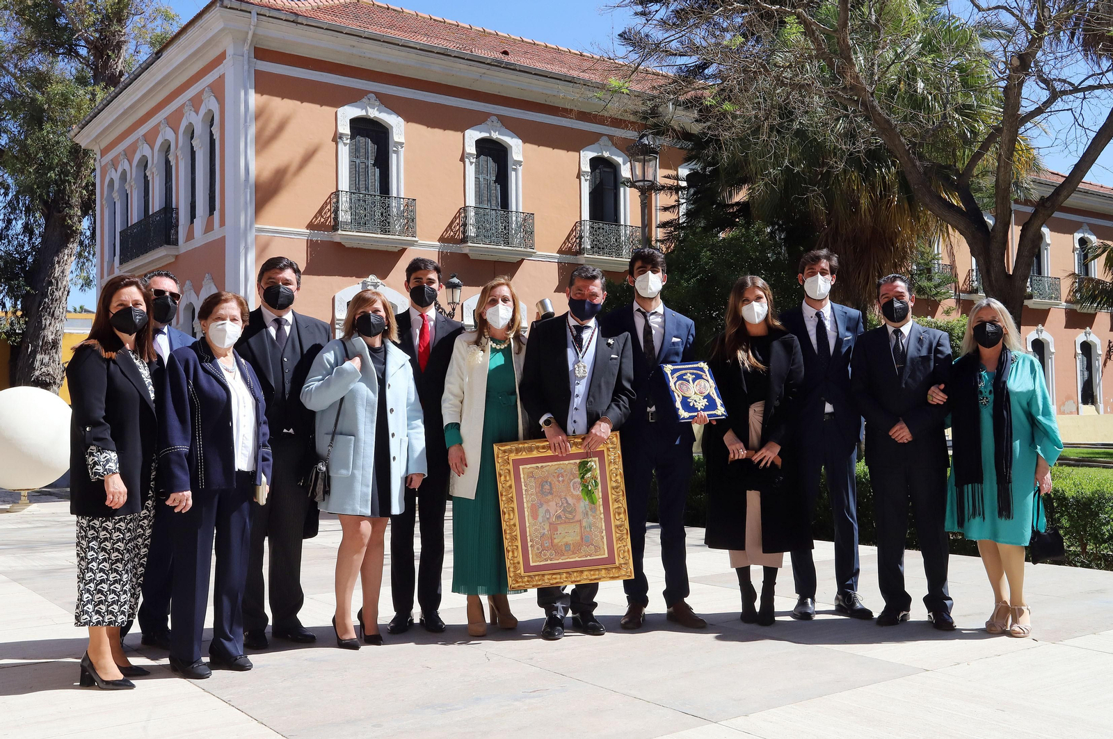 Imágenes del Pregón de la Semana Santa de Huelva 2021 de Eduardo Sugrañes