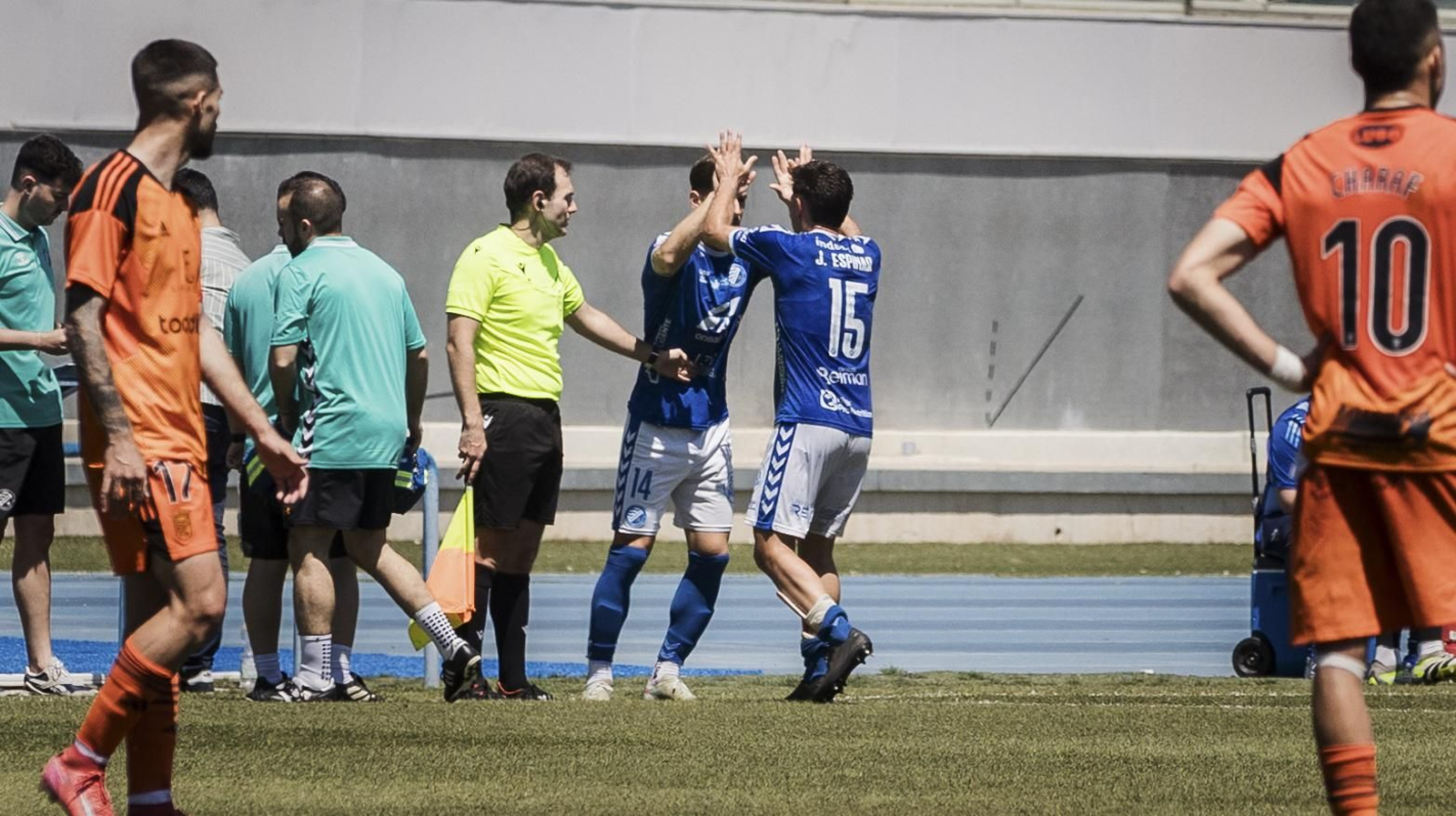 Las imágenes del derbi entre Xerez DFC y Xerez CD en Chapín