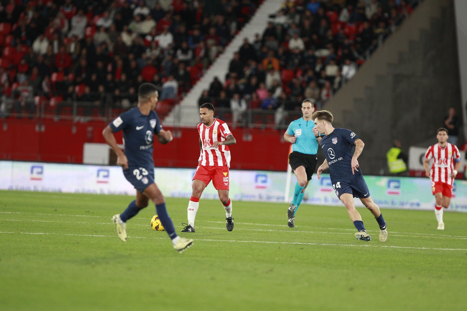 Las mejores imágenes del partido U.D. Almería-Atlético de Madrid