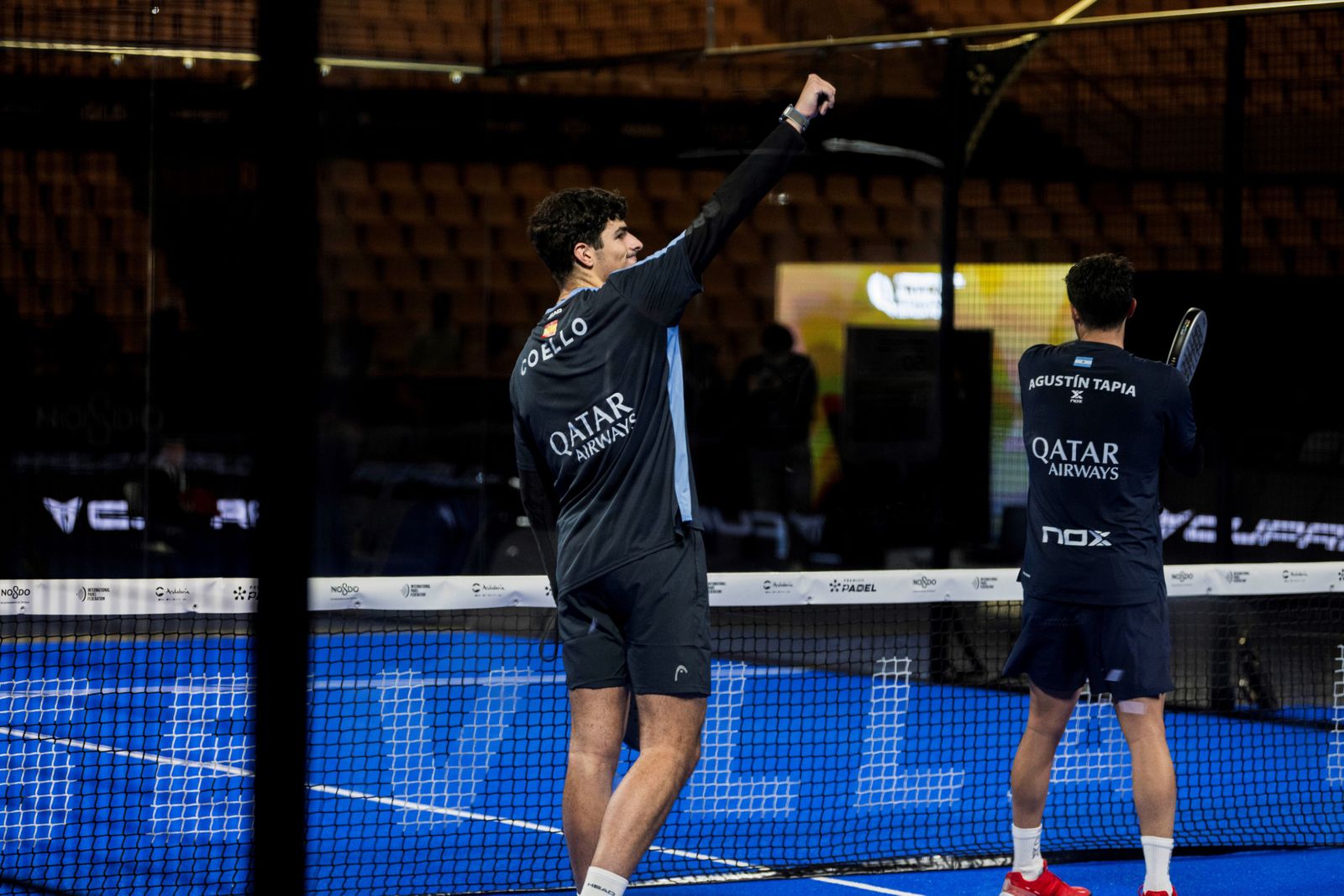 Las mejores fotos de la segunda jornada del pádel en el Estadio de la Cartuja