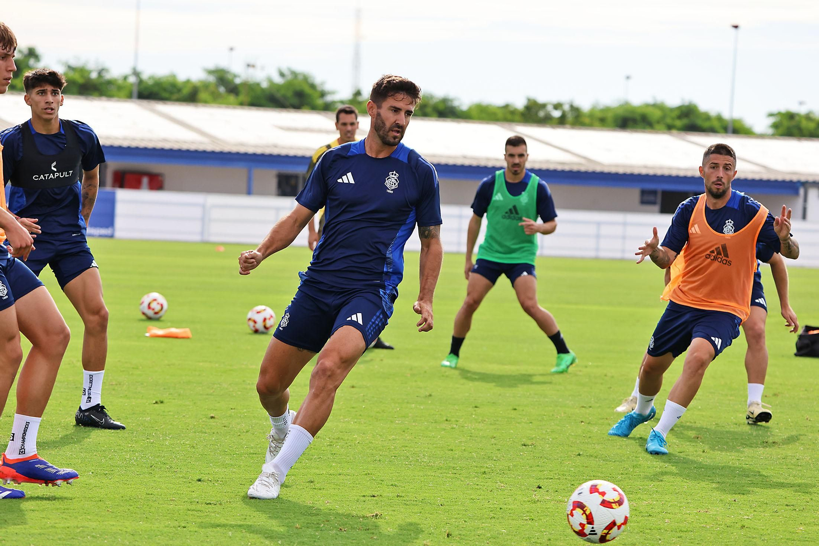 Entrenamiento del Recreativo de Huelva