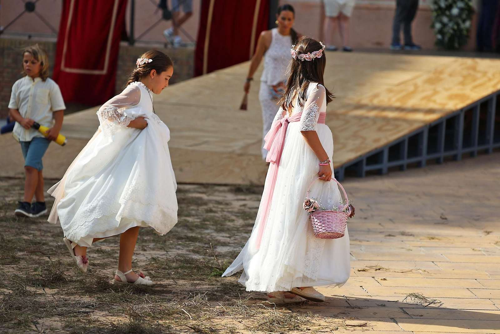 Imágenes de la procesión del Corpus Christi por las calles de Huelva
