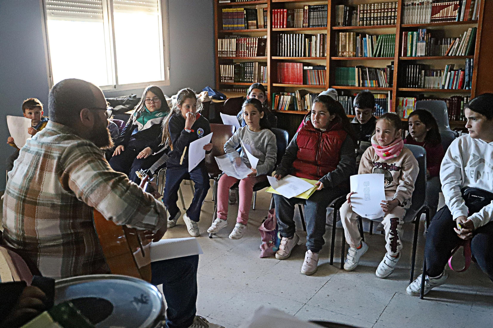 Imágenes del aula de Carnaval del Colegio de la Hispanidad