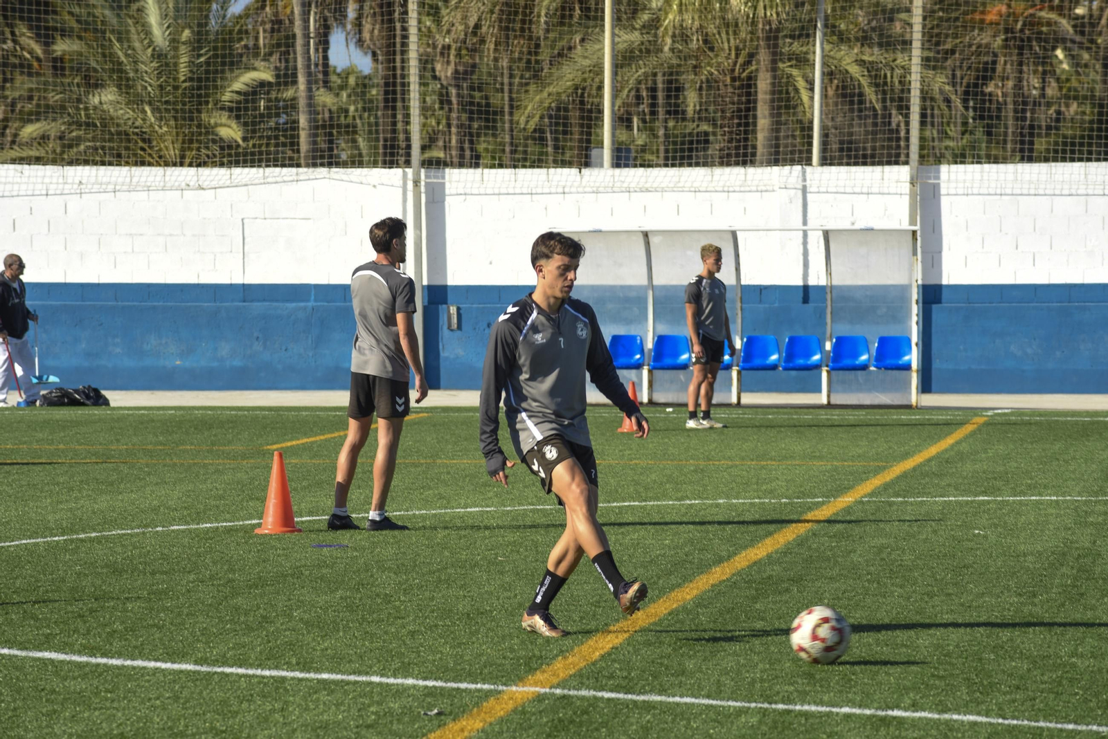 Las fotos del entrenamiento de la Balona previo a su partido con el Ciudad de Lucena