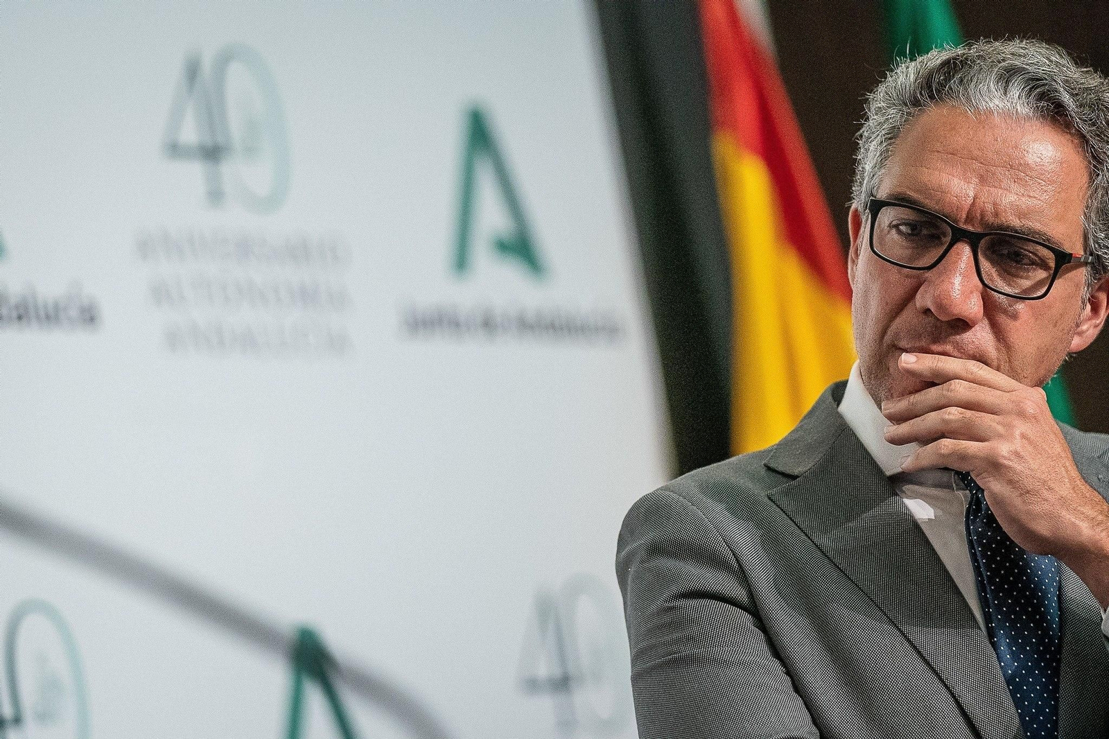 Elías Bendodo, consejero de Presidencia.