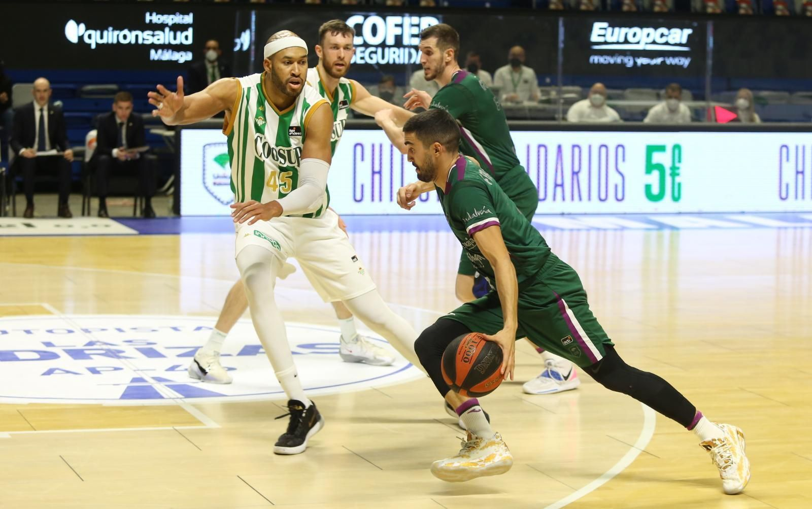 Galería de fotos del Unicaja-Real Betis.