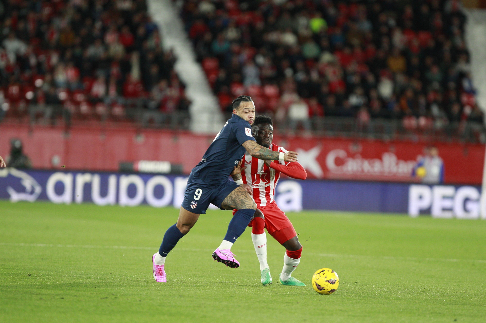 Las mejores imágenes del partido U.D. Almería-Atlético de Madrid