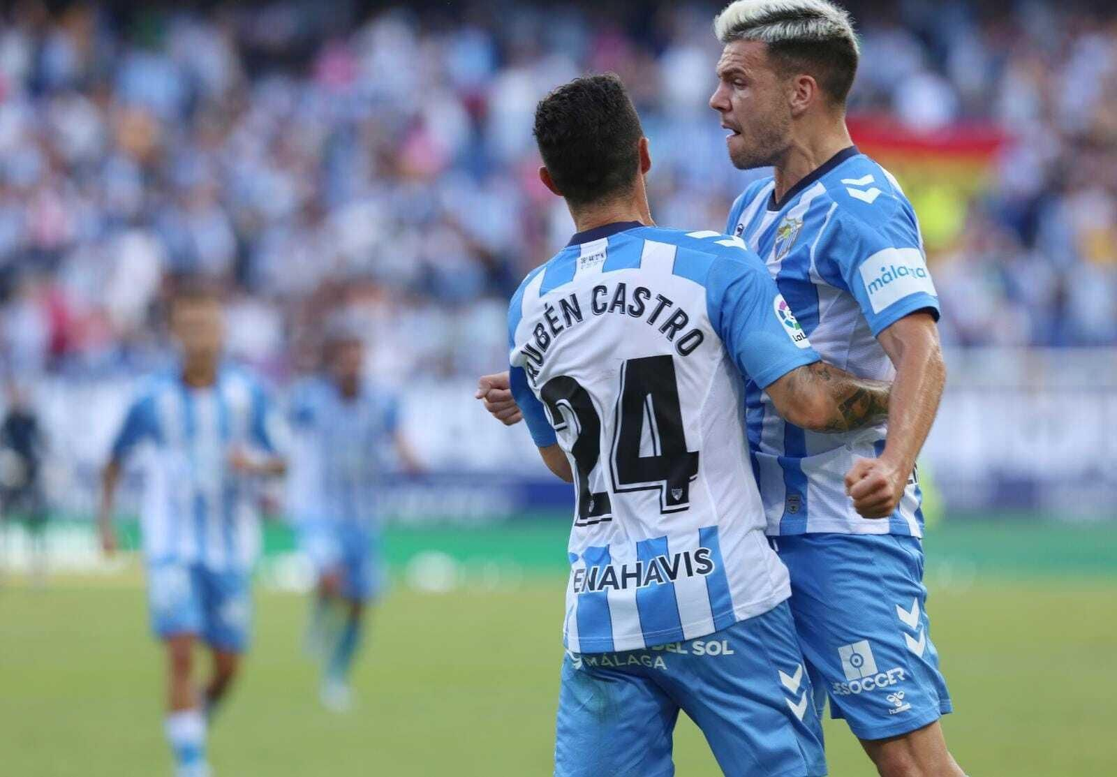 Las fotos del Málaga CF-Villarreal B