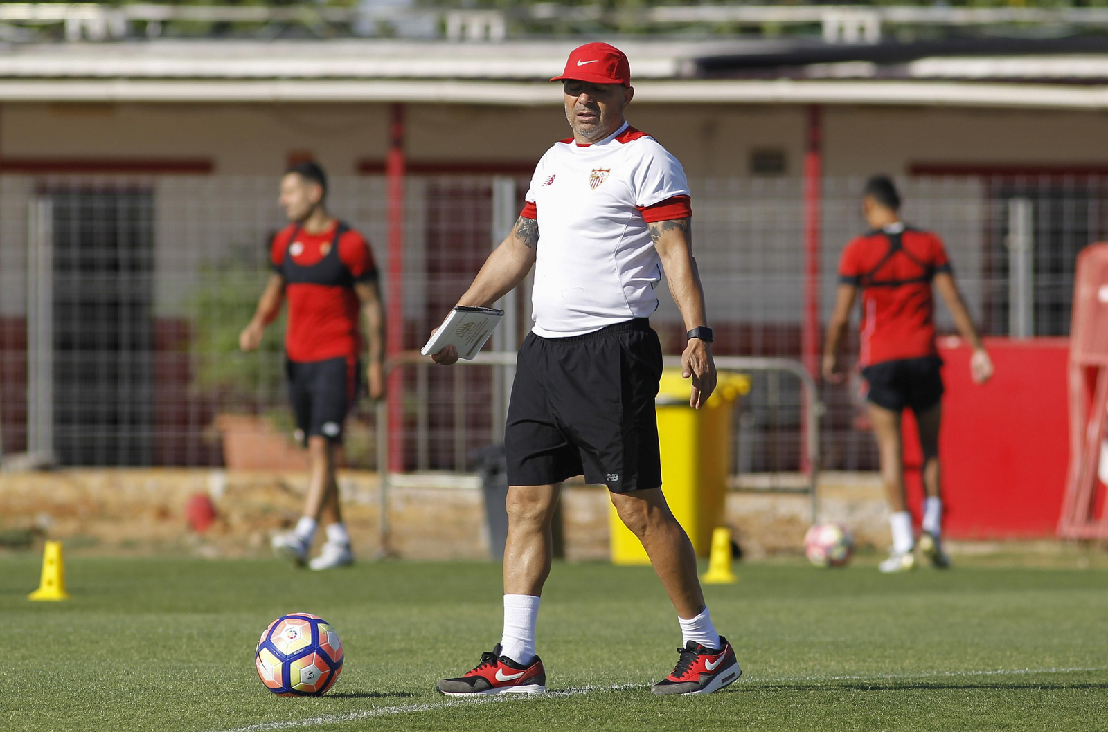 Las imágenes de Sampaoli en su anterior etapa como entrenador del Sevilla Fc