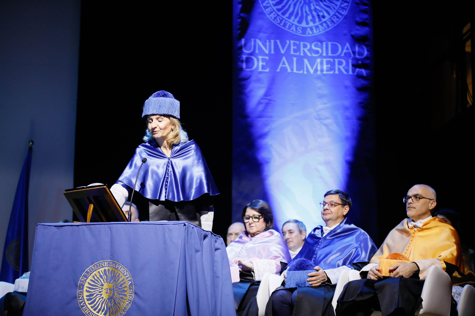 Las imágenes de la Investidura de José Céspedes como rector de la UAL