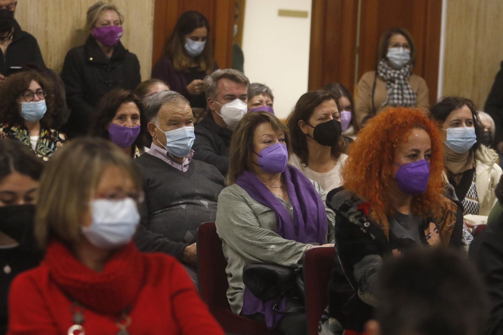Pleno extraordinario por el Día Internacional de la Eliminación de la Violencia contra la Mujer.